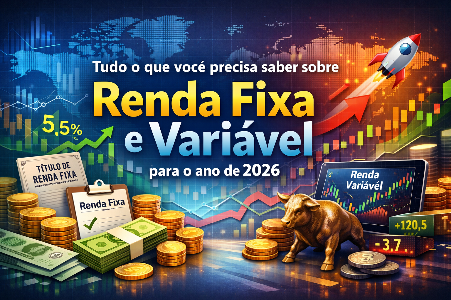 tudo o que você precisa saber sobre renda fixa e variável para 2026