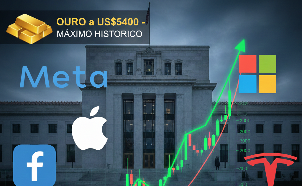 Wall Street em Equilíbrio: S&P 500 Estabiliza Após Recorde e Fed Mantém Taxas de Juro