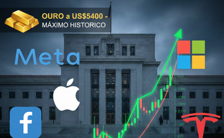 Wall Street em Equilíbrio: S&P 500 Estabiliza Após Recorde e Fed Mantém Taxas de Juro