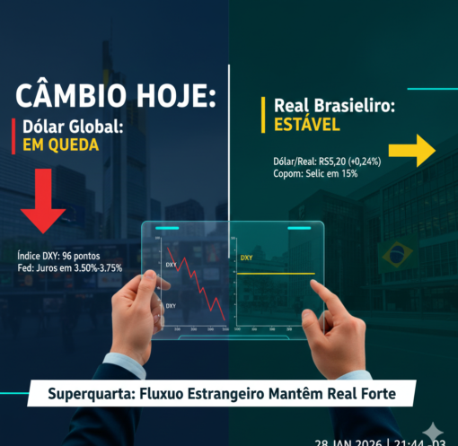 Dólar Recua Globalmente, mas Sustenta Patamar frente ao Real na Superquarta
